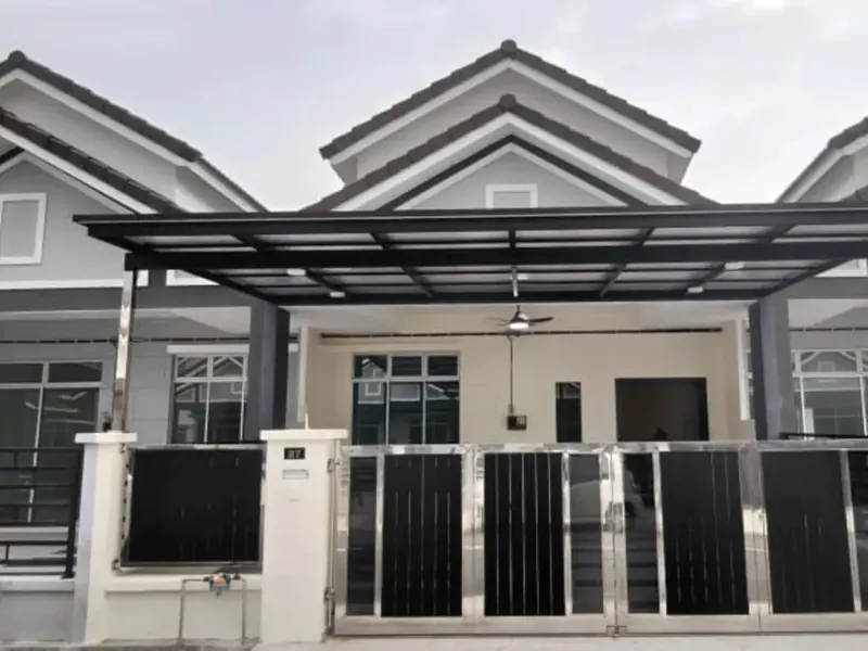 Pemasangan Awning PU Metal Premium Johor Bahru